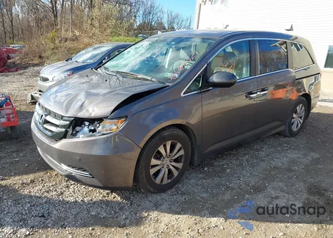 2016 Honda Odyssey Se from USA, damaged, VIN 5FNRL5H31GB069947